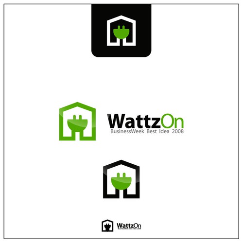 Help WattzOn (BusinessWeek Best Idea 2008) with a new logo Design by staticdesign