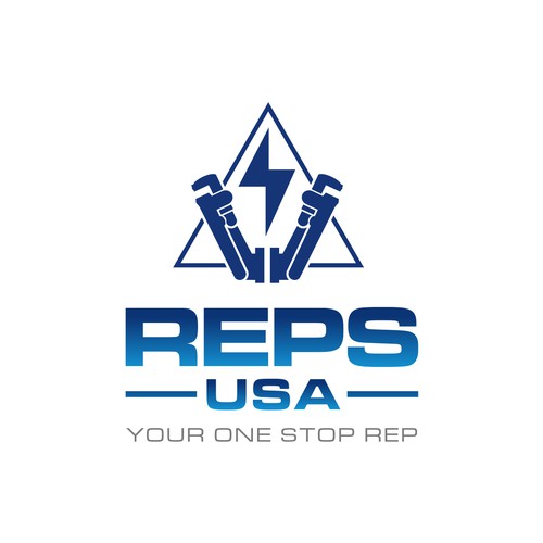 Rep's USA Logo Design by Ekyrt