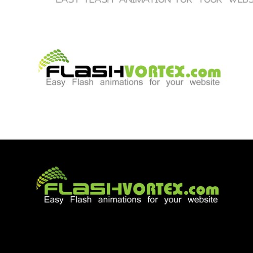 FlashVortex.com logo Design von KataLine