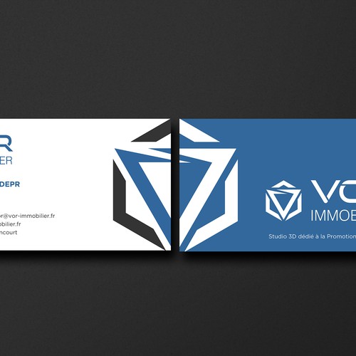 Business card contest entry by Brandmaker artist