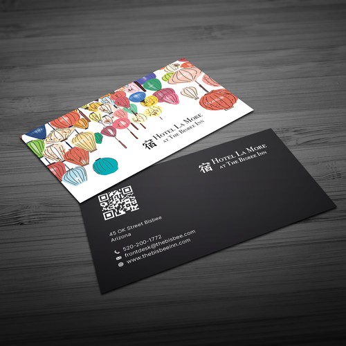 Design Business Card for Boutique Hotel di Hasanssin