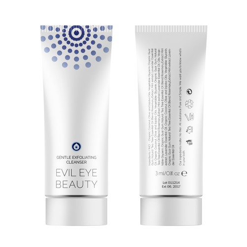 Evil Eye Beauty needs a fun & modern cosmetic tube designed. Design by bcra