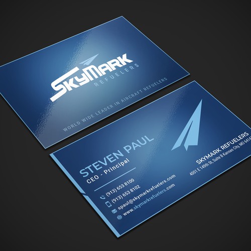 Need business card redesign for Aircraft Truck Fueling company Design by H_IMAM