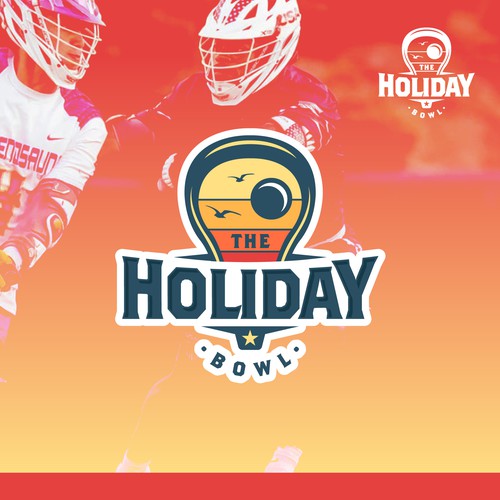 Holiday Bowl Logo Design by nezz_dg