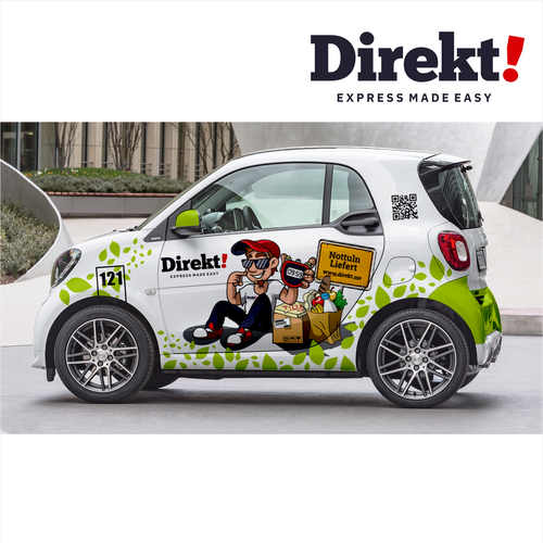 fleet marketing for delivery services Diseño de TANSA ART