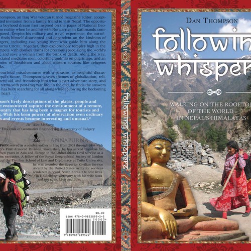 Design an exotic,  Nepal-themed travel book cover  Design por LilaM