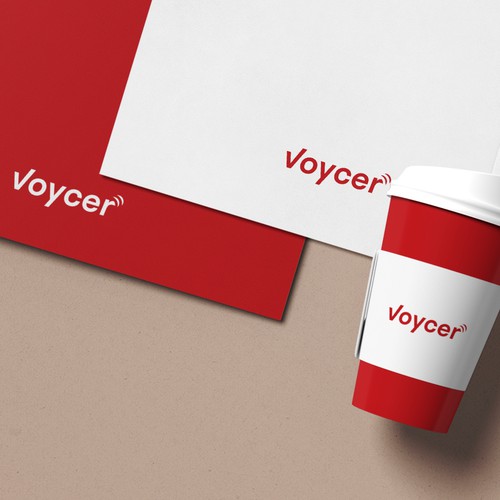 Clean, modern, Voycer logo for B2B community platform for consumer brands Design by Advancedlesigner