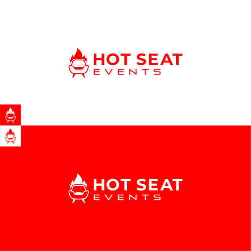 Impactful Logo For 'Hot Seat Events' – Learn from Industry Experts Through Livestreams & Events.-ontwerp door icaluddin