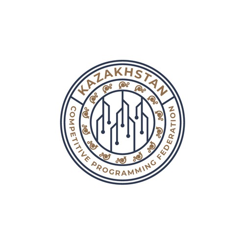 Logo for the Kazakhstan Competitive Programming Federation Design by AjiCahyaF