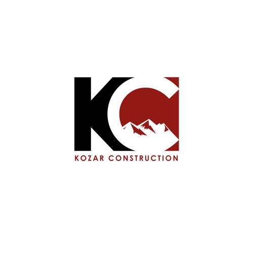 Simple Construction Company Logo with Creativity Réalisé par ROZACE