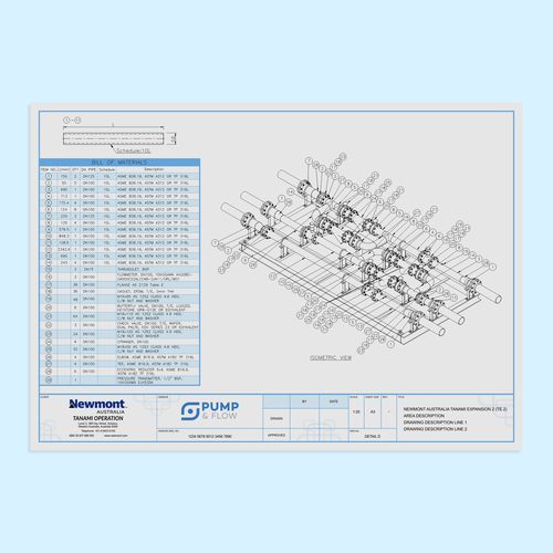 Title block for technical drawings Design von You ®