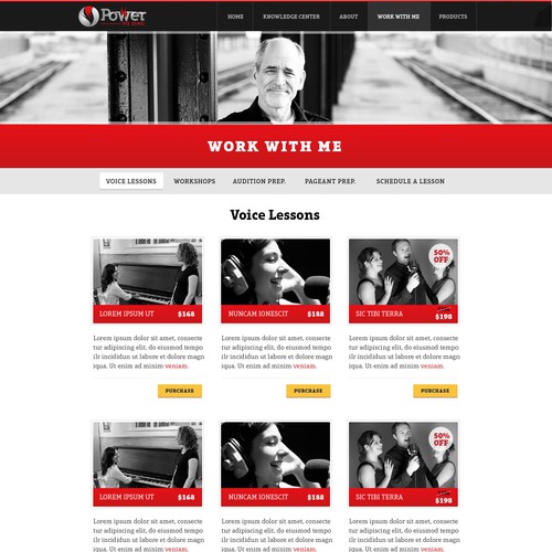 Designs | Create a website that will help transform the voice of every ...
