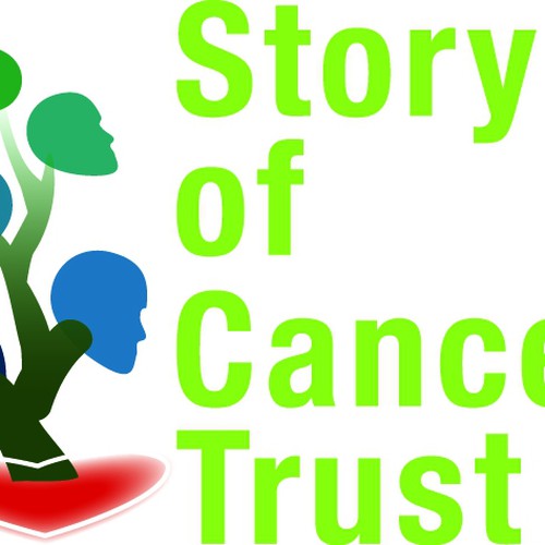 logo for Story of Cancer Trust Design by Trafficlight