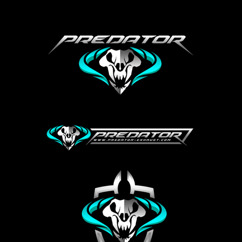 Aggressive Logo Design for an Motorcycle Exhaust (Predator) Design by killpixel