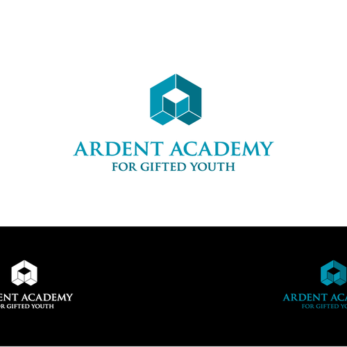 Create a new logo for Ardent Academy, a K-12 STEM education startup (science, technology, engineering and math) Design réalisé par aurelizza