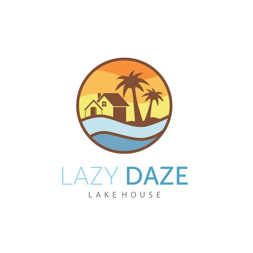 Lake House rental logo Design by osamssss