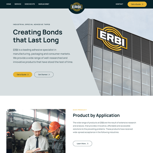 Proposta di design per un contest della categoria Design di sito web realizzata da RFNco