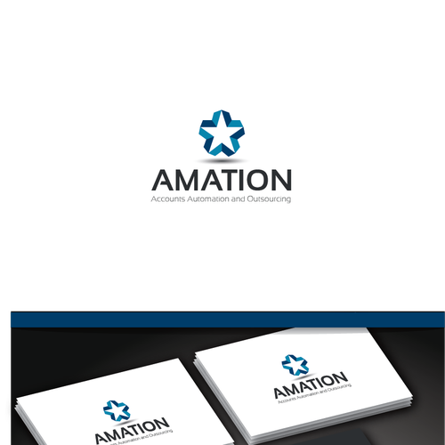 Create an impactful and forever lasting logo for Amation - Accounts Automation and Outsourcing Design by undrthespellofmars