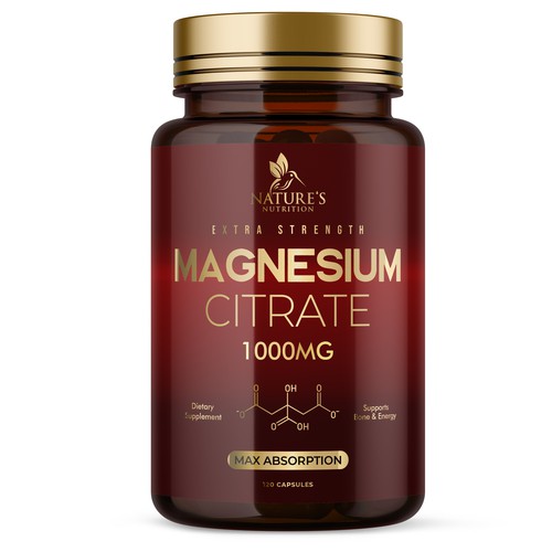 Premium Magnesium Citrate Design needed for Nature's Nutrition Design by UnderTheSea™