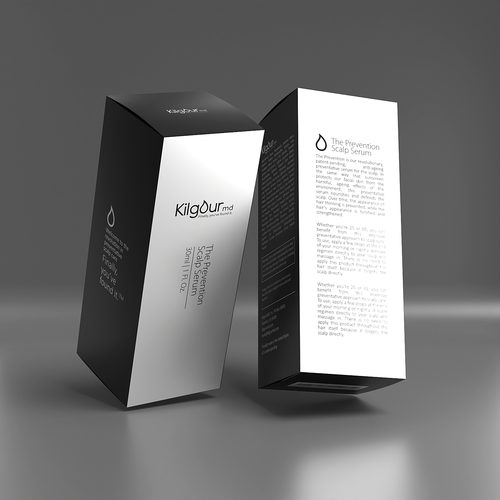 Stanford Dermatologist Skincare Line Box Design Design by syakuro