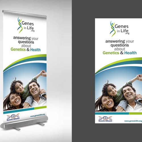 Create a conference poster for Genetic Alliance! Design by sougatacreative