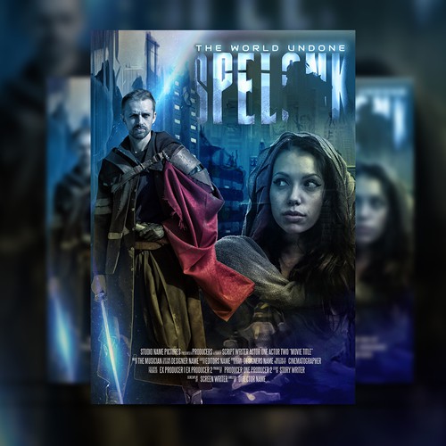 Poster for Apocalyptic sci fi film Design by EPH Design