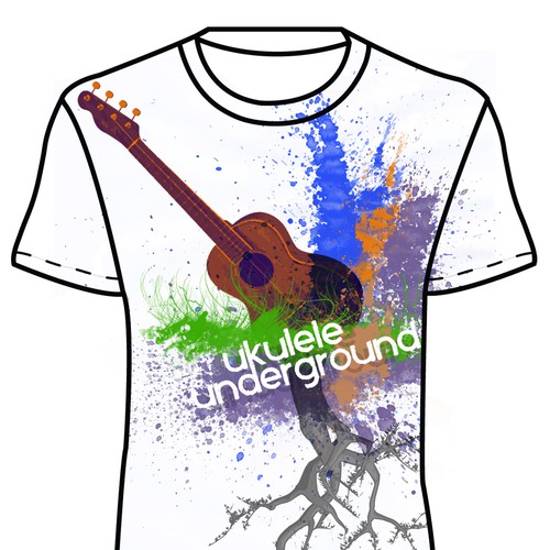 T-Shirt Design for the New Generation of Ukulele Players デザイン by SimonSays1313