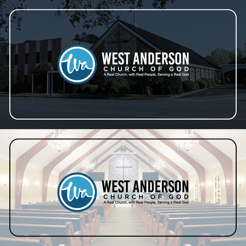 Clean/Modern Logo for our church "West Anderson Church of God" Réalisé par nilaArt