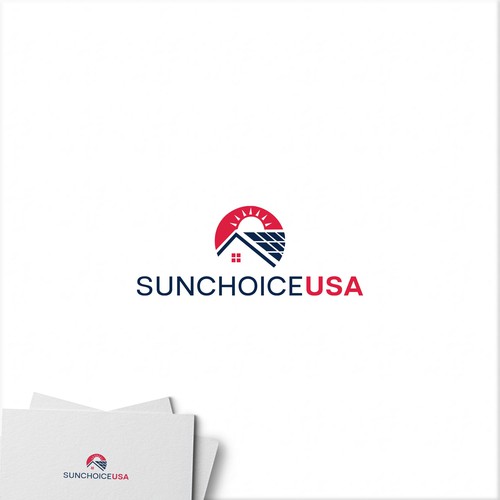 Solar Sales upscale logo  Design by S H A Y