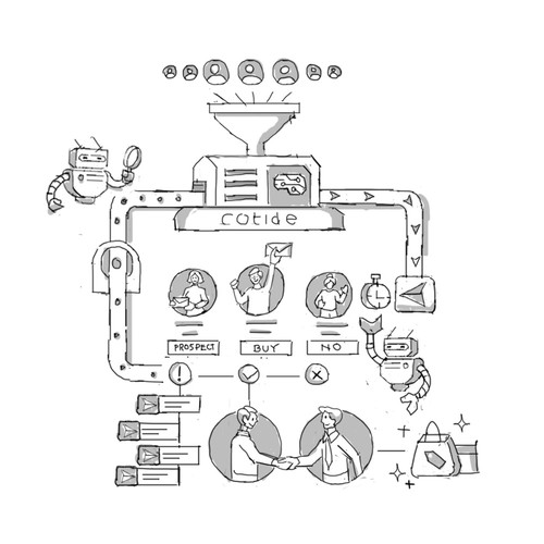 Technology Website Illustration Brilliance Design by LAYOUT.INC