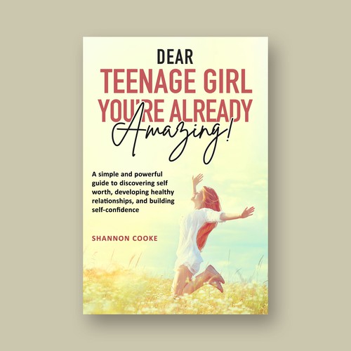 I need a catchy book cover that will appeal to mothers and their teenage daughters. Design by KMS Arafat