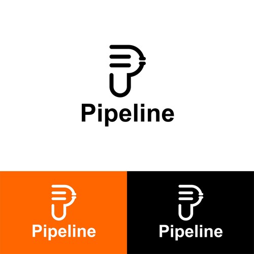 Design a cool, sleek, tech-oriented logo for Pipeline Design by Barkah10