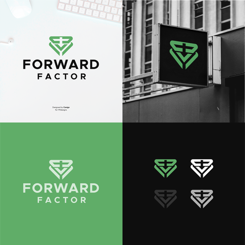 We need a powerful logo that represents forward movement for an entrepreneur mastermind Design by casign