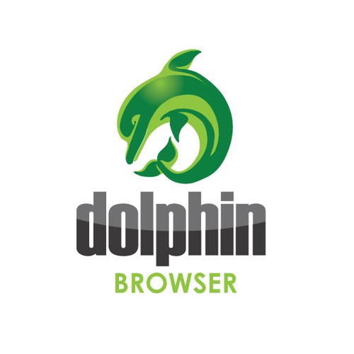 New logo for Dolphin Browser Réalisé par kkatty