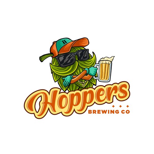 コンペ「Design a logo for an Australian hip craft beer brewery close to the beach」のデザイン by Hadeboga Studioさん 