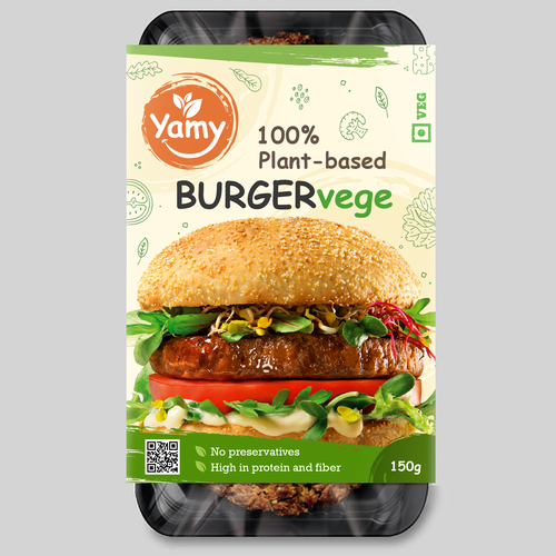 Vege food packaging design Design by Creative Selection