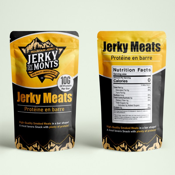 Food Label and Package Designs