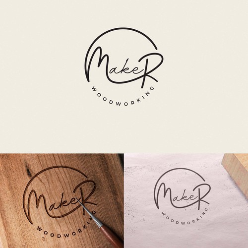 Wonder-WhistlerさんのDesign a logo for custom modern woodshop: furniture and art. Help a small business growデザイン