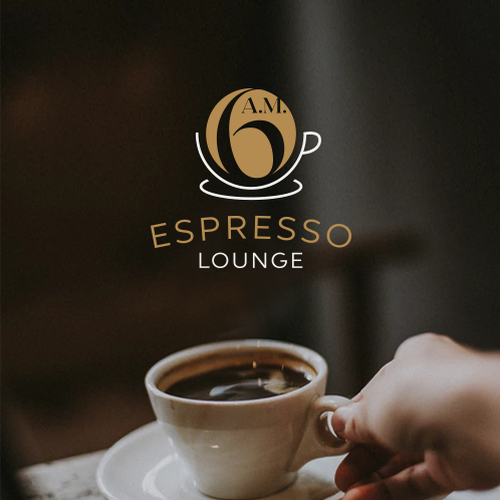 Design an enticing logo for 6 A.M. Espresso Lounge Design by Hunterrr