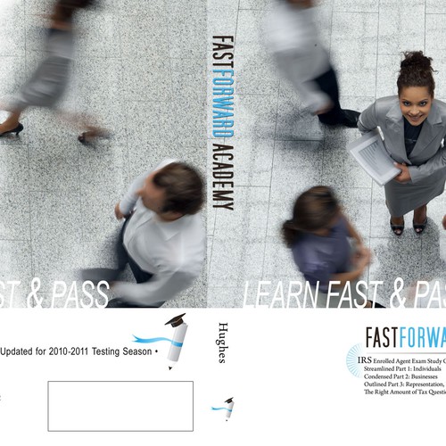 Fast Forward Academy Book Cover Diseño de dianabog