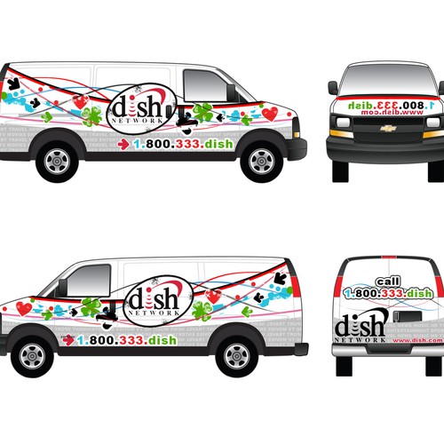 V&S 002 ~ REDESIGN THE DISH NETWORK INSTALLATION FLEET Design by hecho