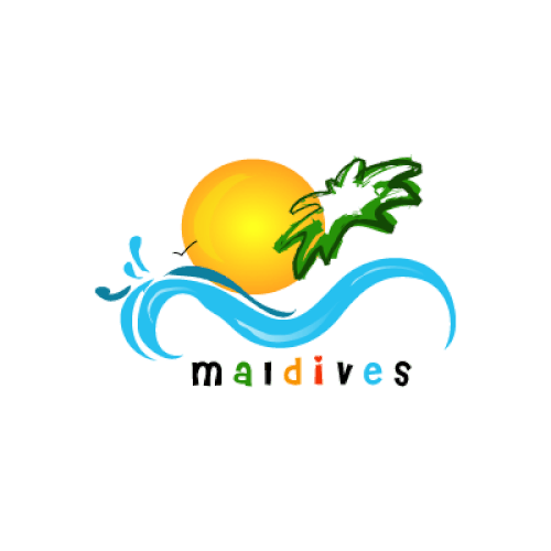 logo for Maldives Réalisé par graphicom