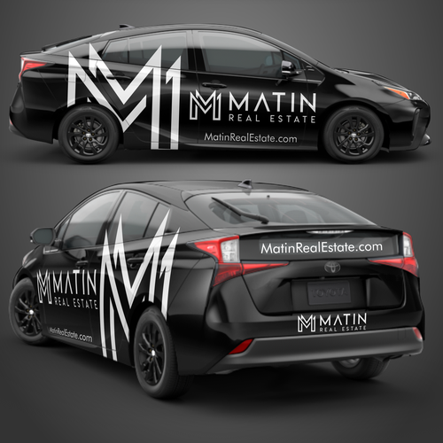 Luxury Real Estate Firm Prius Wrap Design by ✨B O T S™✨