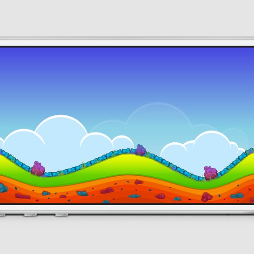 Design Iphone Game Design like Tiny wings por Mirceski