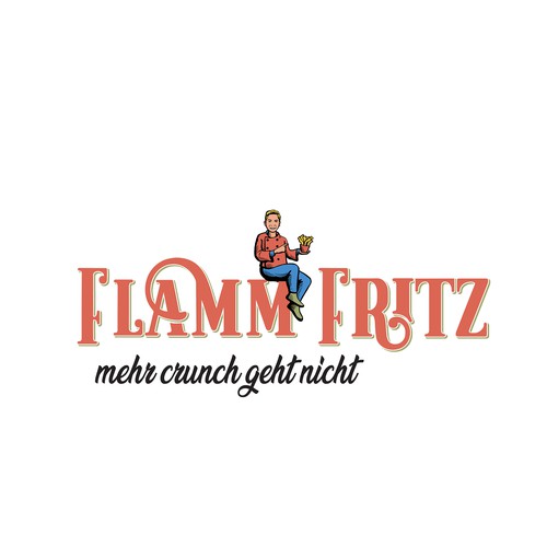 Designs | Design Fritz, he is a young french bakery boy, he is cheeky