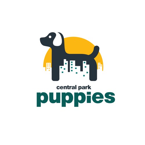 Design a heartfelt, modern logo for a brand that brings families and puppies together. Design by Vel66