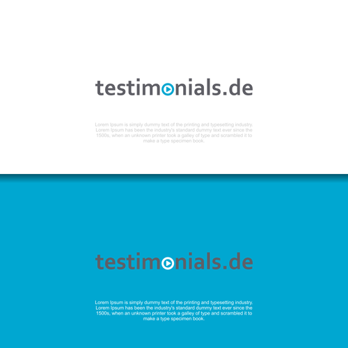Create stunning logo for new testimonials.de company Design by GAM'Design