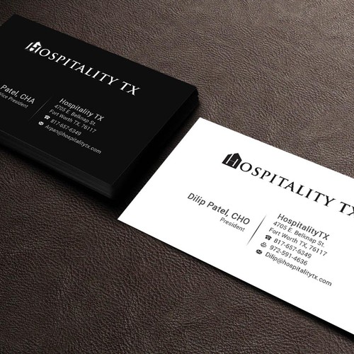 Design Business Card for a Hotel Development Company! Design by Mah_Ari