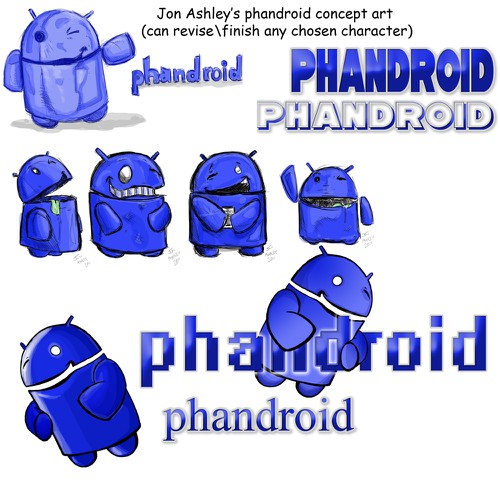 Phandroid needs a new logo Design por familyvalues