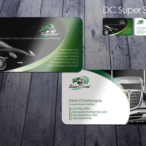Help DC Super Shine with a new stationery Design by sadzip
